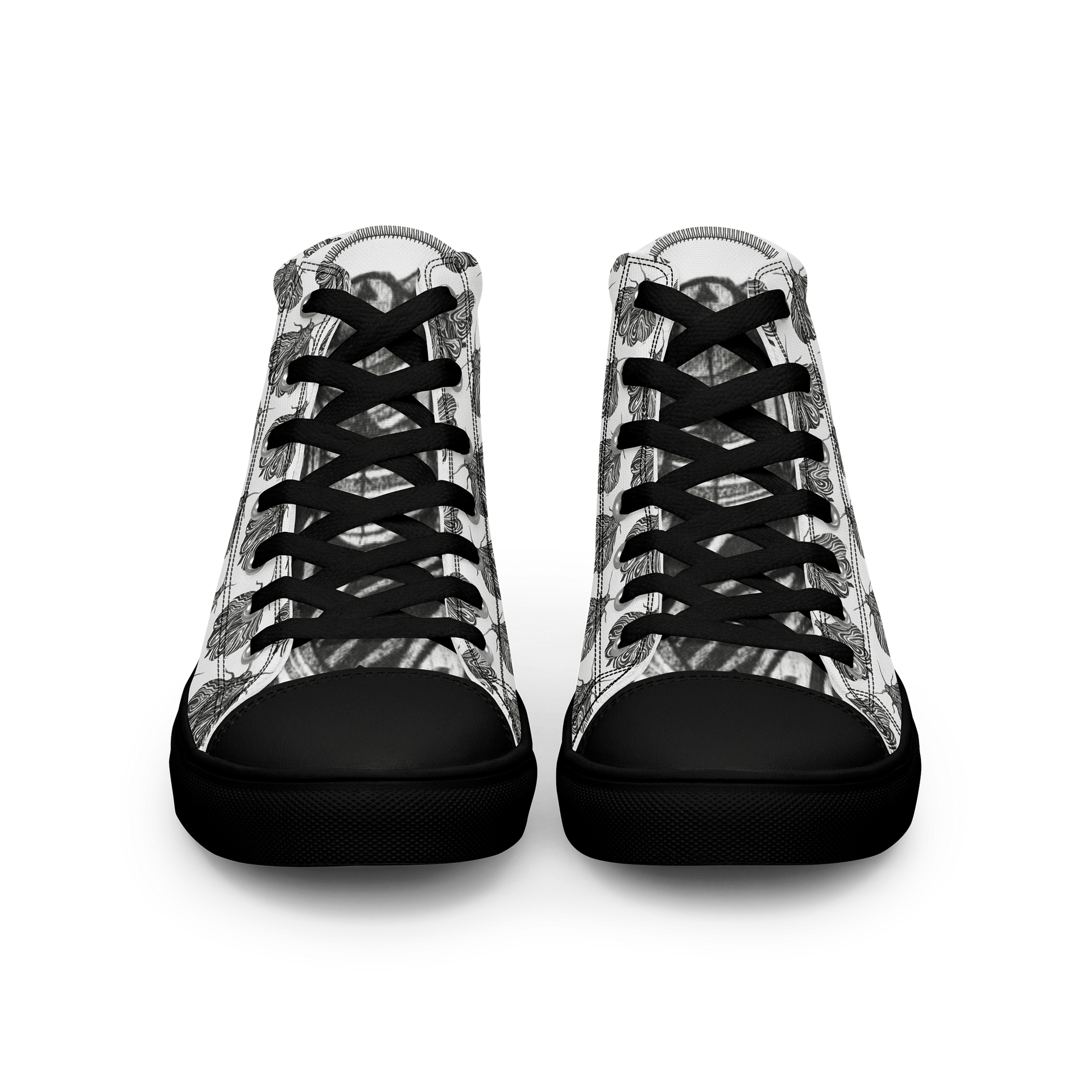 Moth - Women's High Top Canvas Shoes product image (3)
