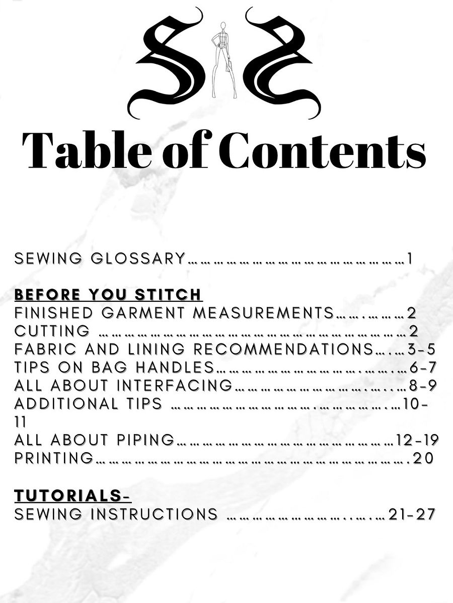 Simple and Chic Handbag - Sewing Pattern product image (3)