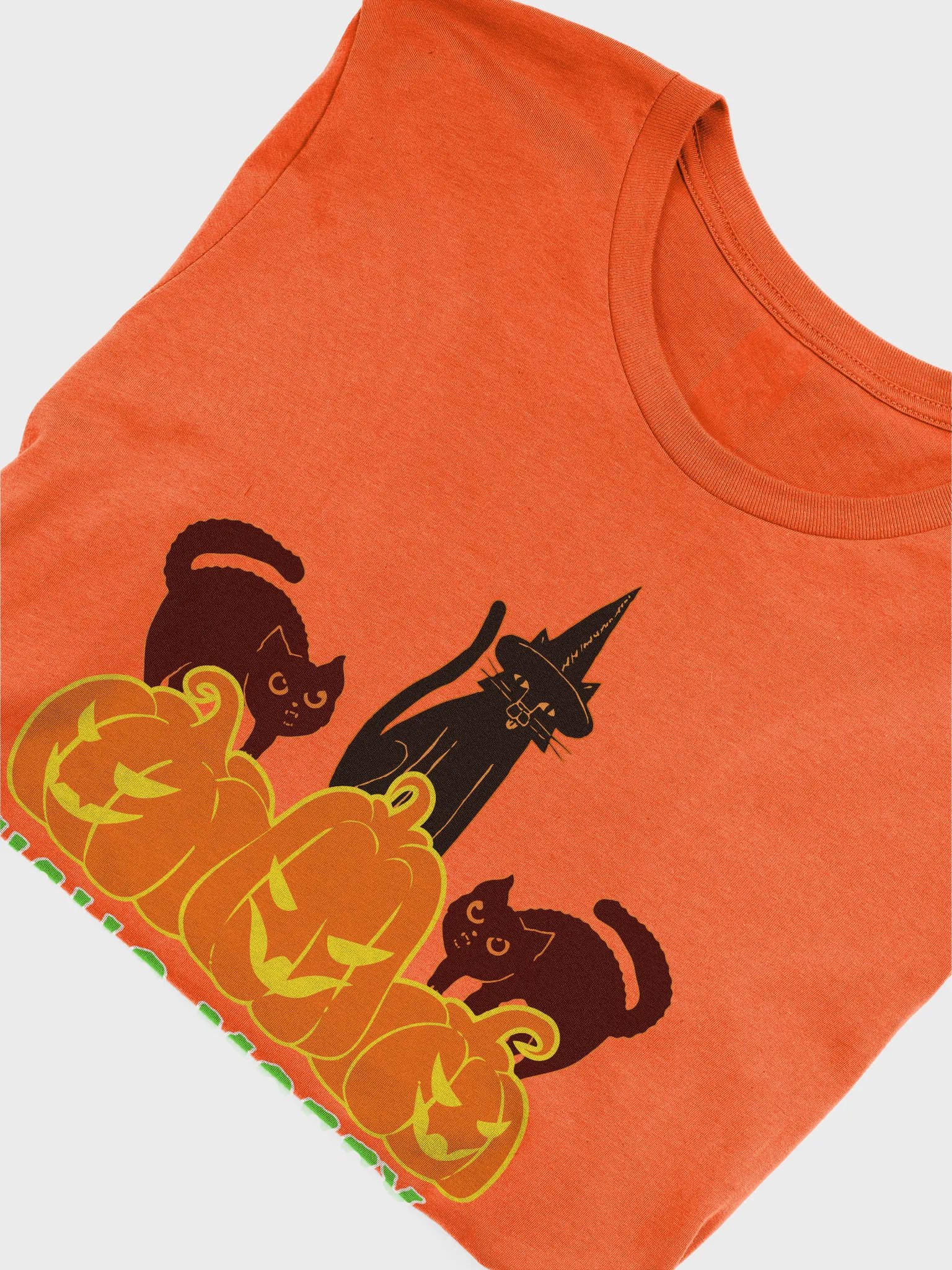 Hallo Moggy Halloween T-Shirt product image (4)