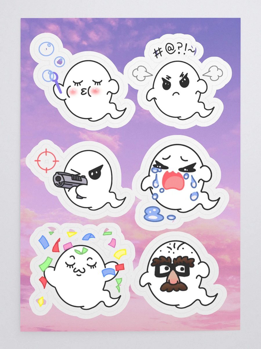 Ghostie Sticker Set product image (3)