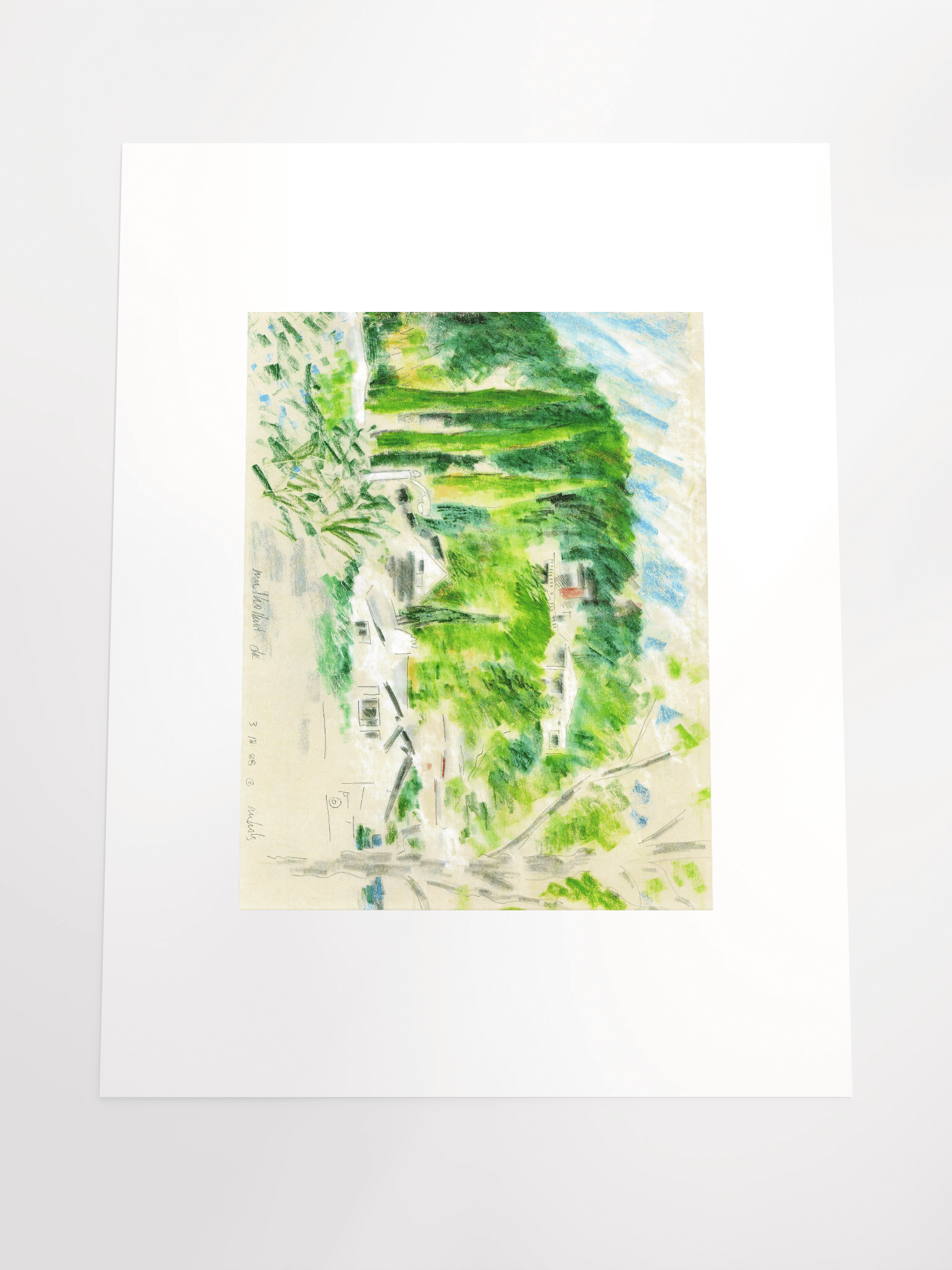 View from Mulholland Drive 03.18.88 print product image (5)