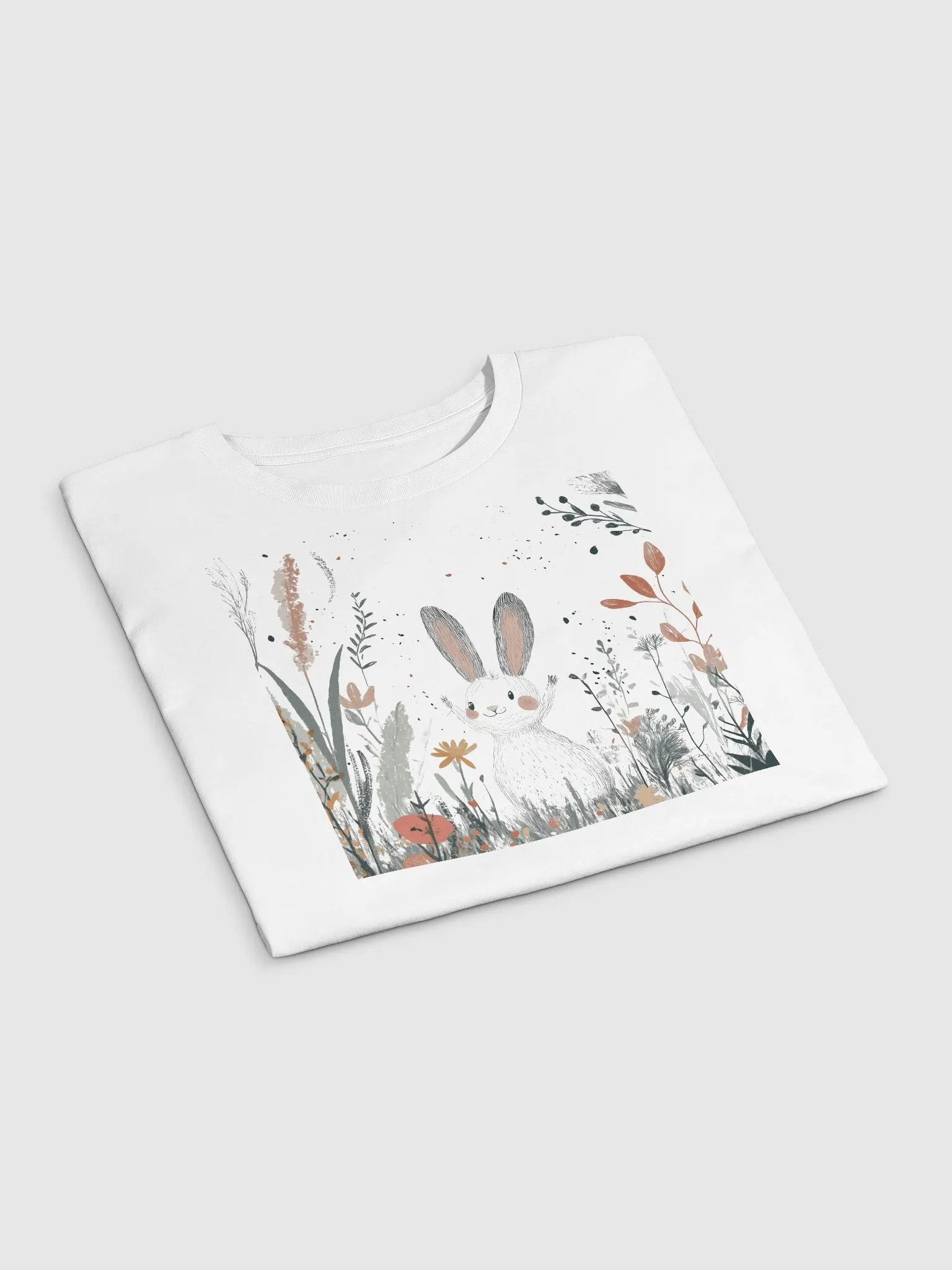 Whimsical Garden Bunny Crop Top product image (4)