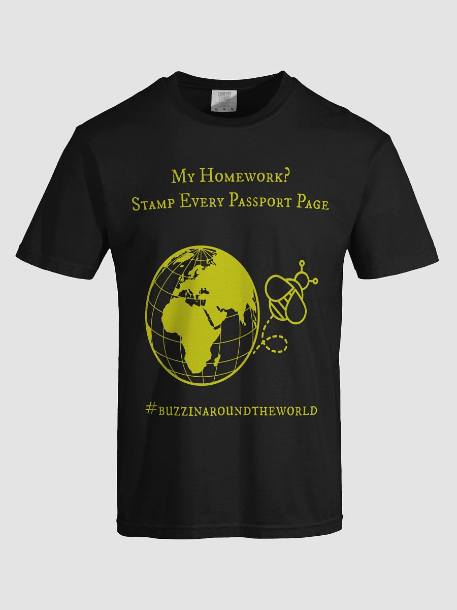 My Homework? Stamp Every Passport Page - T-Shirt - Classic Colors product image (59)