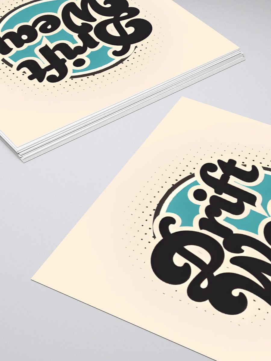 DriftWear Kiss Cut Sticker -Limited Edition product image (4)