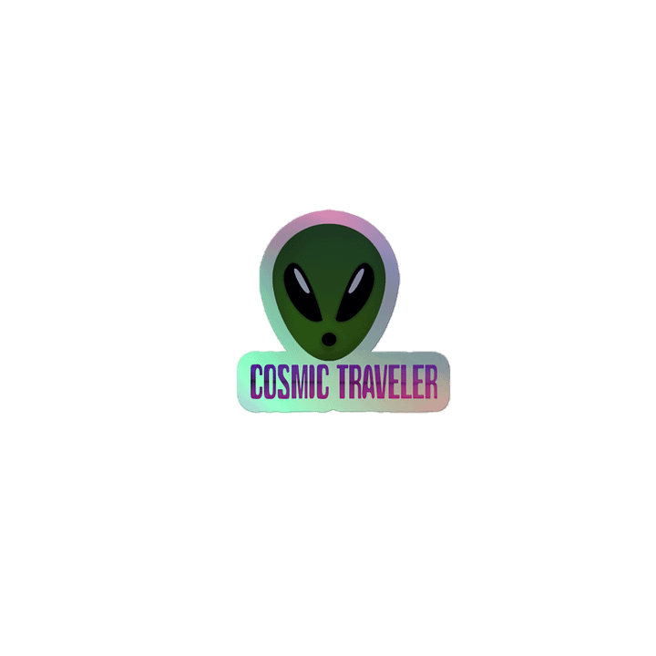 Cosmic Traveler Sticker product image (1)