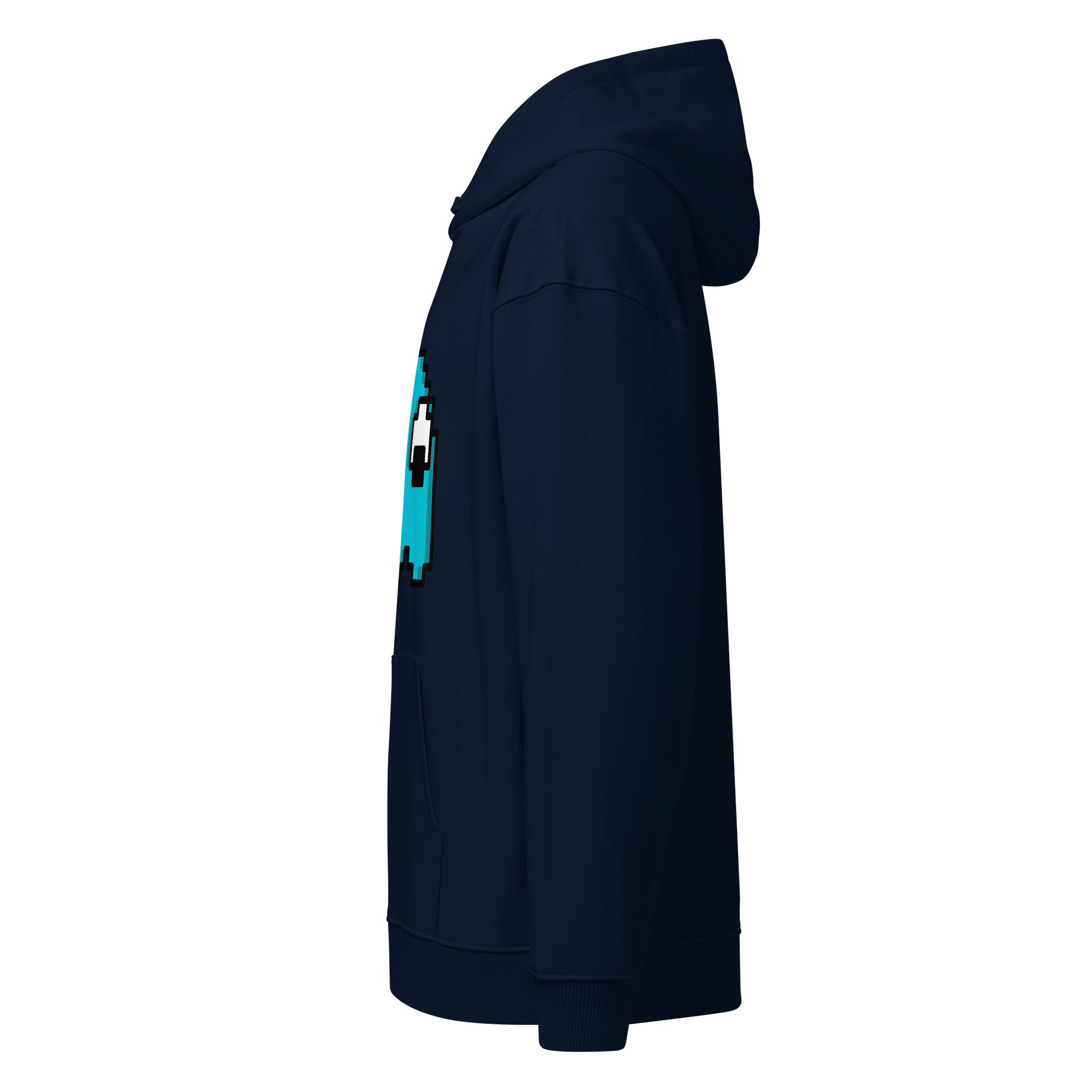 Hoodie Pixel Ghost – Retro Mode product image (6)