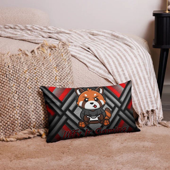Jiffy Red Panda Premium Pillow Case product image (1)