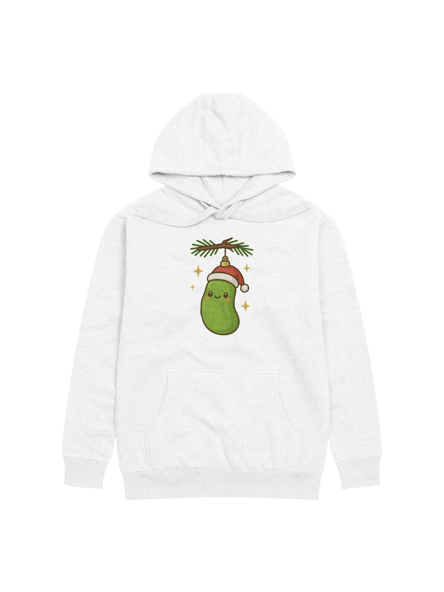 🥒🎄Pickle in the Tree – Cozy Christmas Hoodie product image (21)