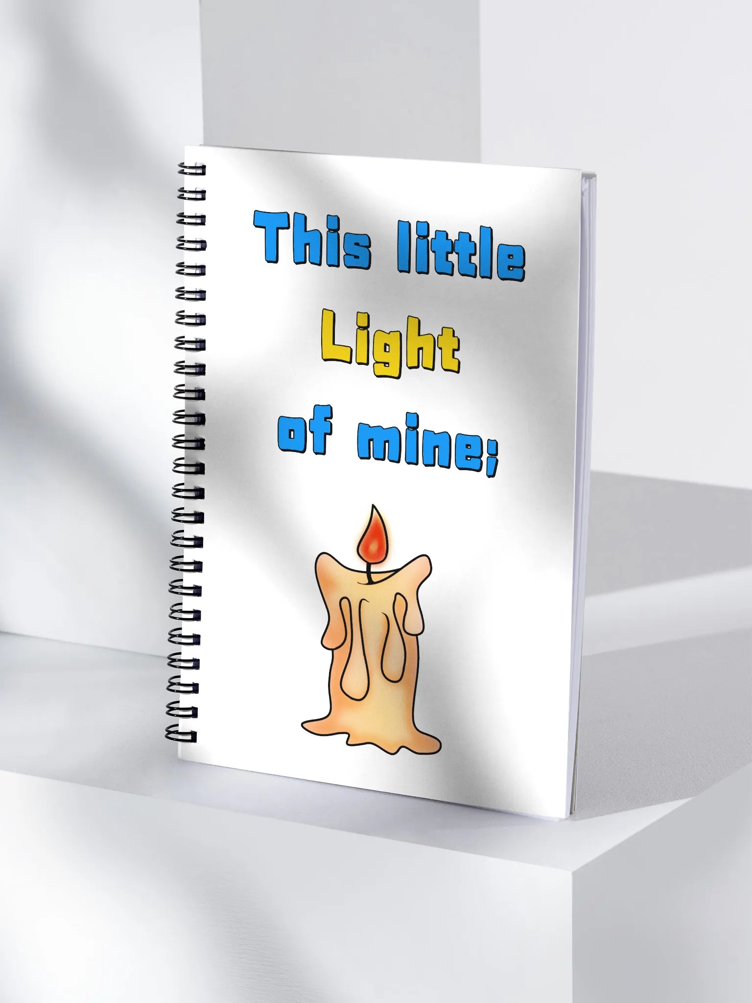 Little Light Spiral Notebook product image (4)