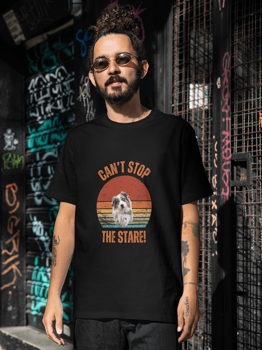 Staring Australian Shepherd T-Shirt product image (4)