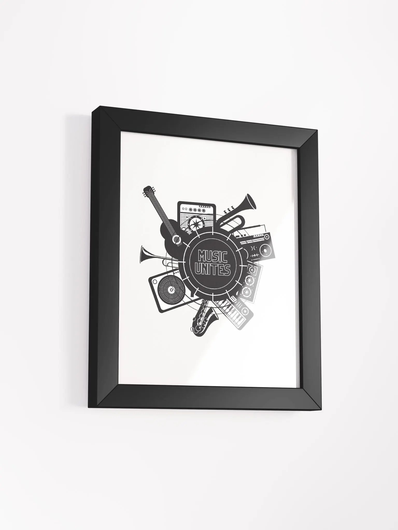 Music Unites Framed Print product image (19)