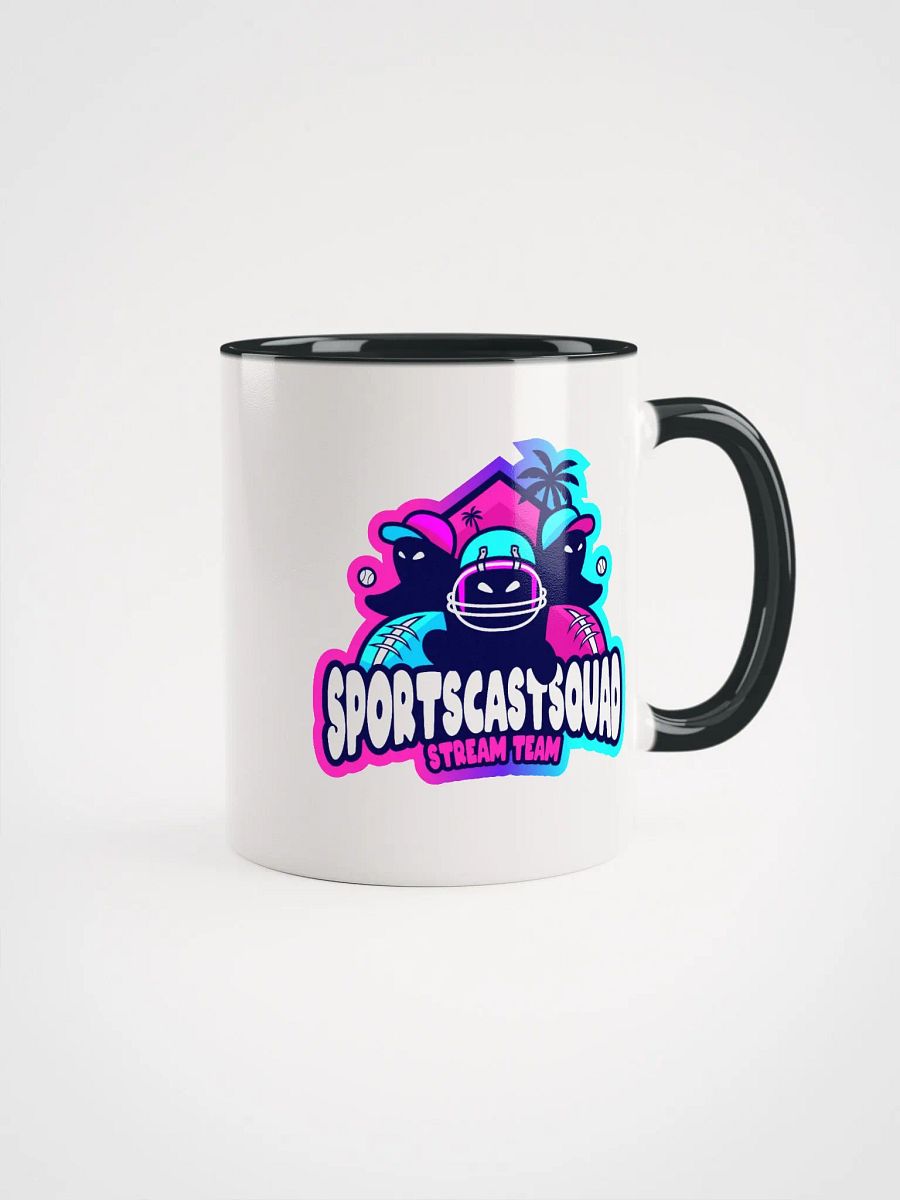 SCS STREAM TEAM BLACK/WHITE MUG product image (1)