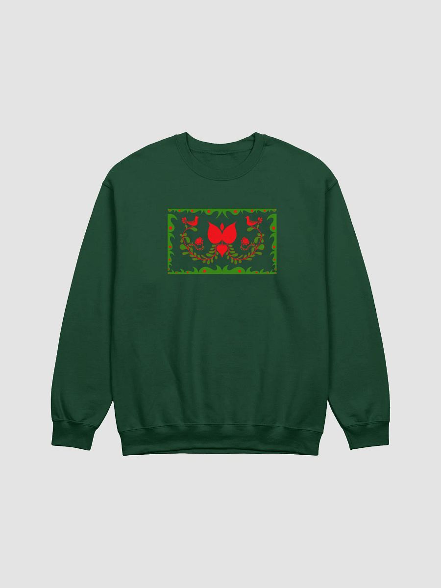 Hungarian Green Forest Harmony Crewneck Sweatshirt product image (1)