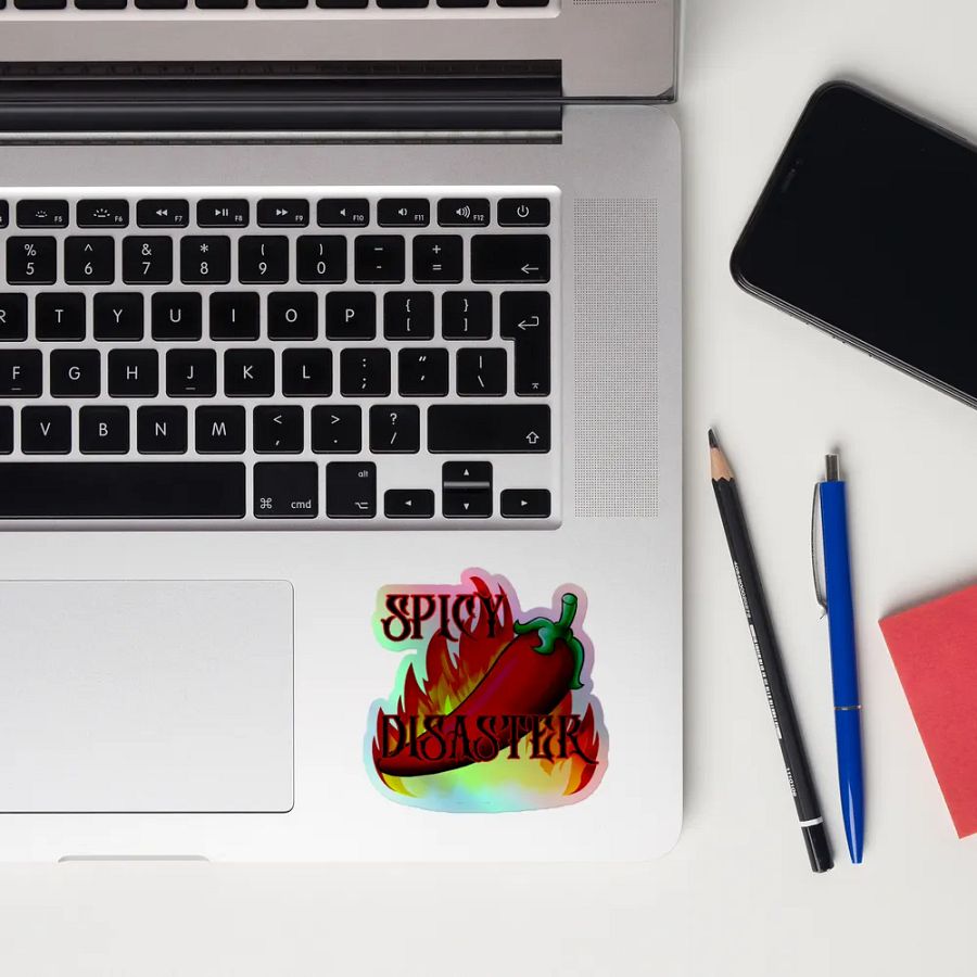 spicy disaster sticker product image (10)