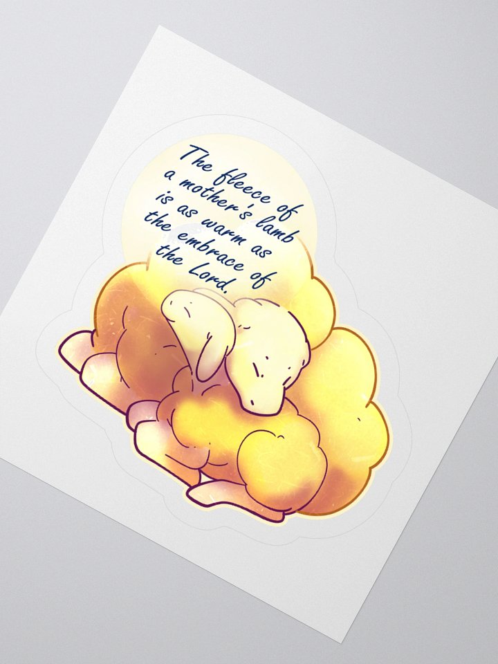 Mother Lamb Sticker product image (5)