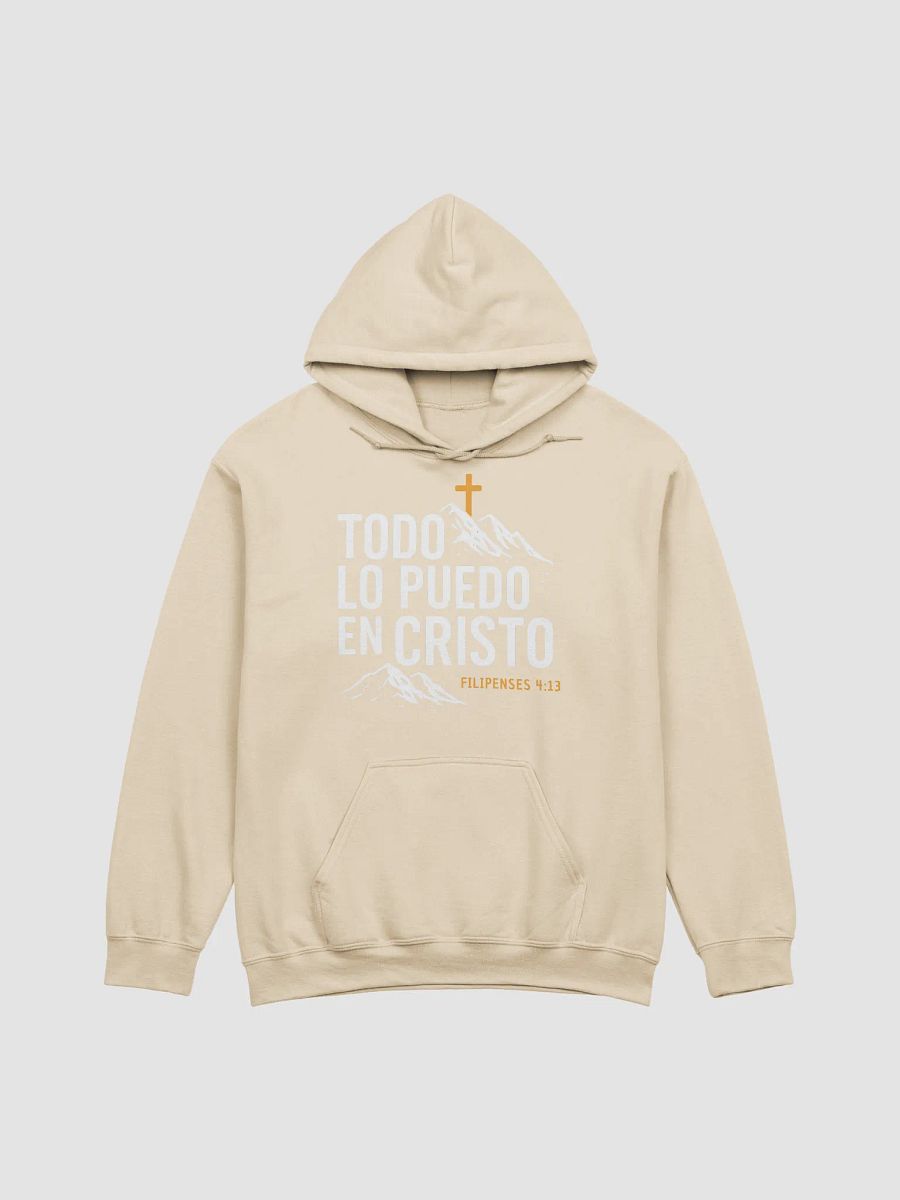 Sudadera Unisex Con Capucha | Todo lo puedo en Cristo product image (10)