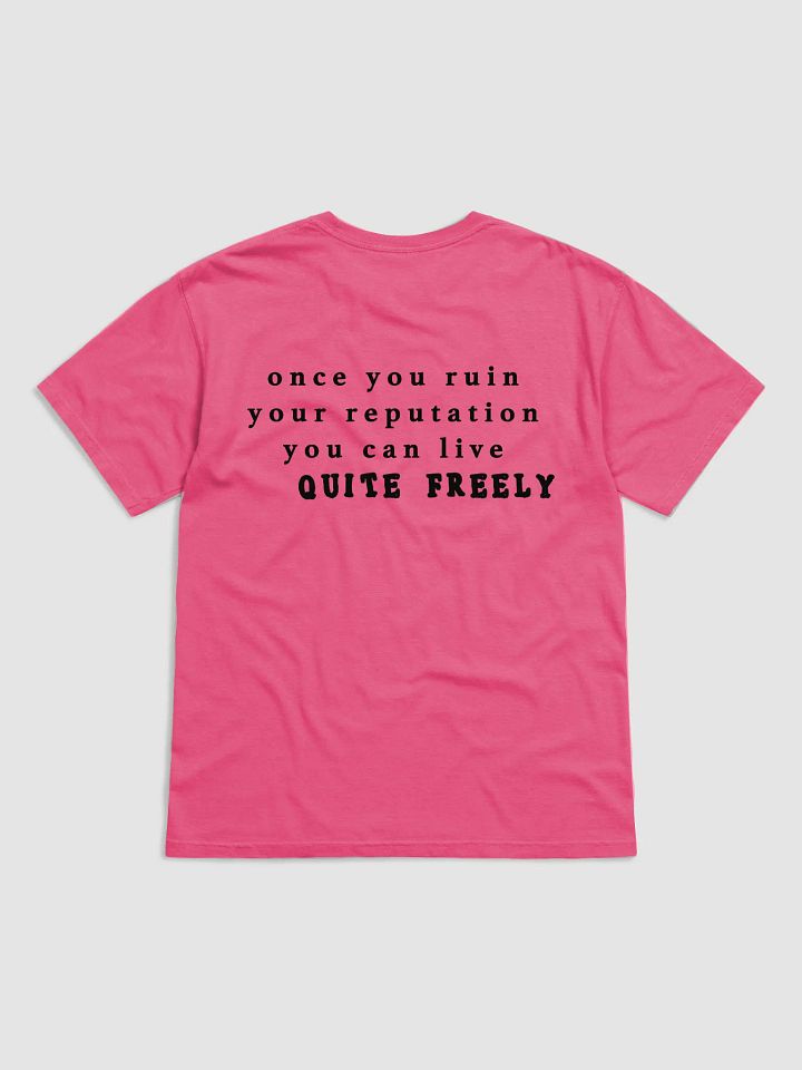 ruin your reputation pink tee product image (2)