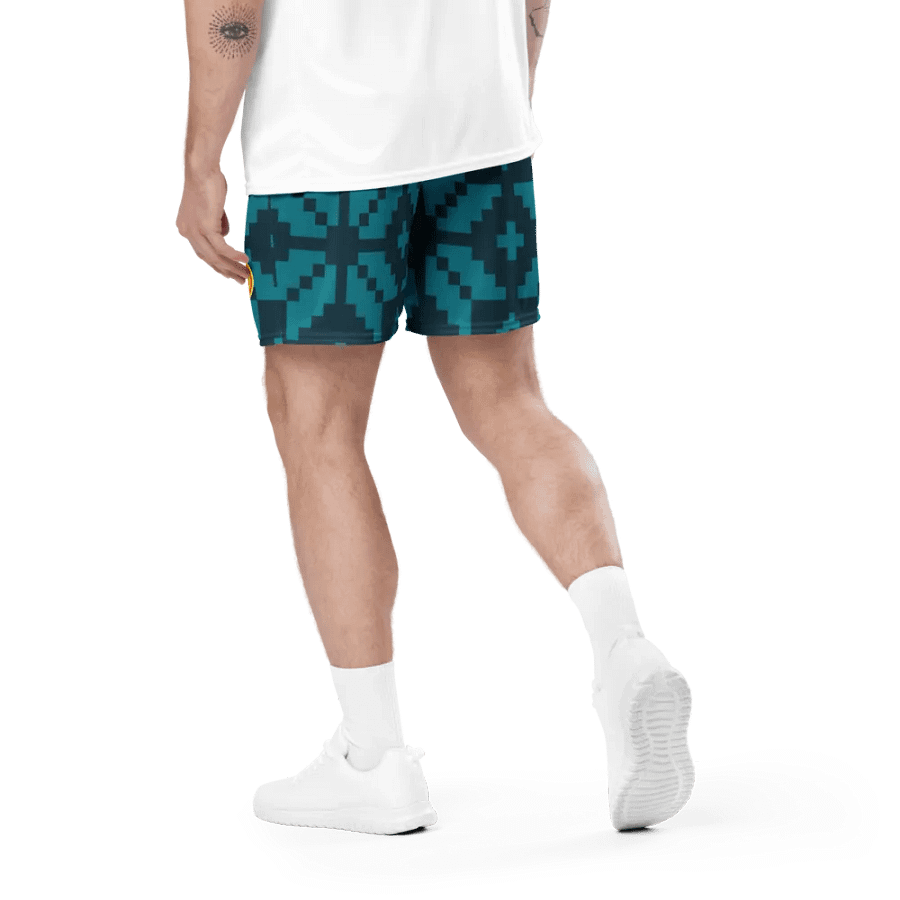 All-Over Print Recycled Unisex Mesh Shorts product image (7)