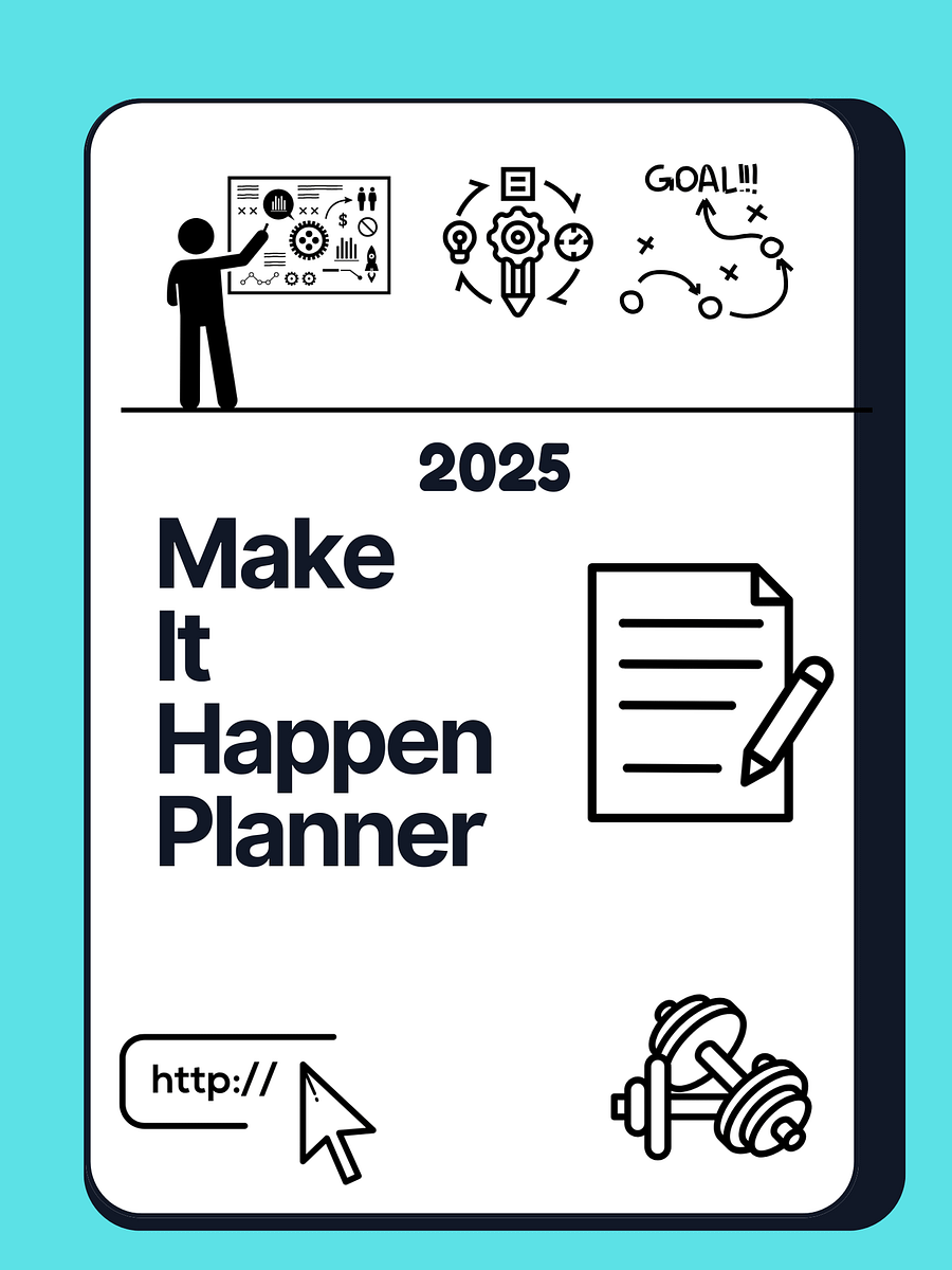 Make It Happen 2025 Planner product image (1)