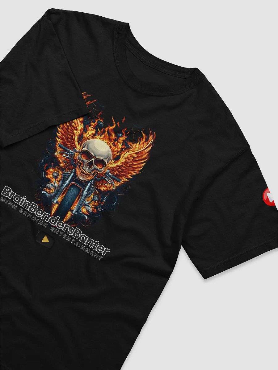 Flaming Wings Motorcycle Comfort Tee product image (25)