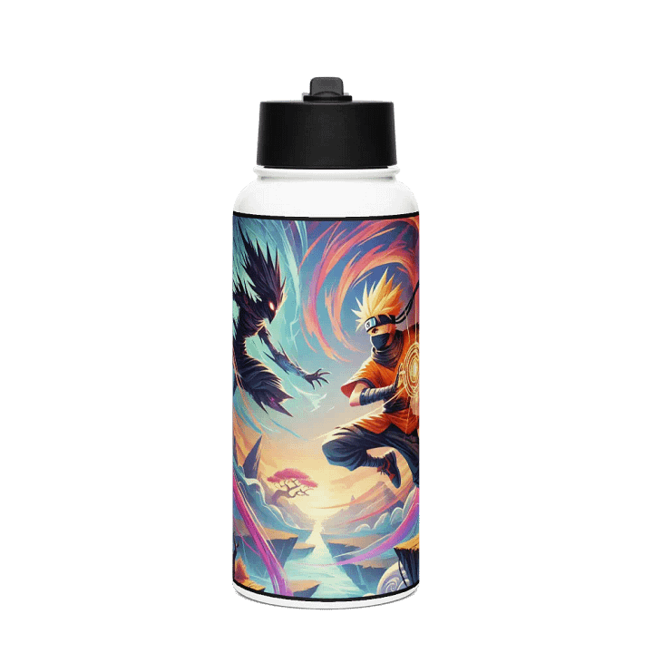 Naruto Energy Burst Stainless Steel Water Bottle product image (1)