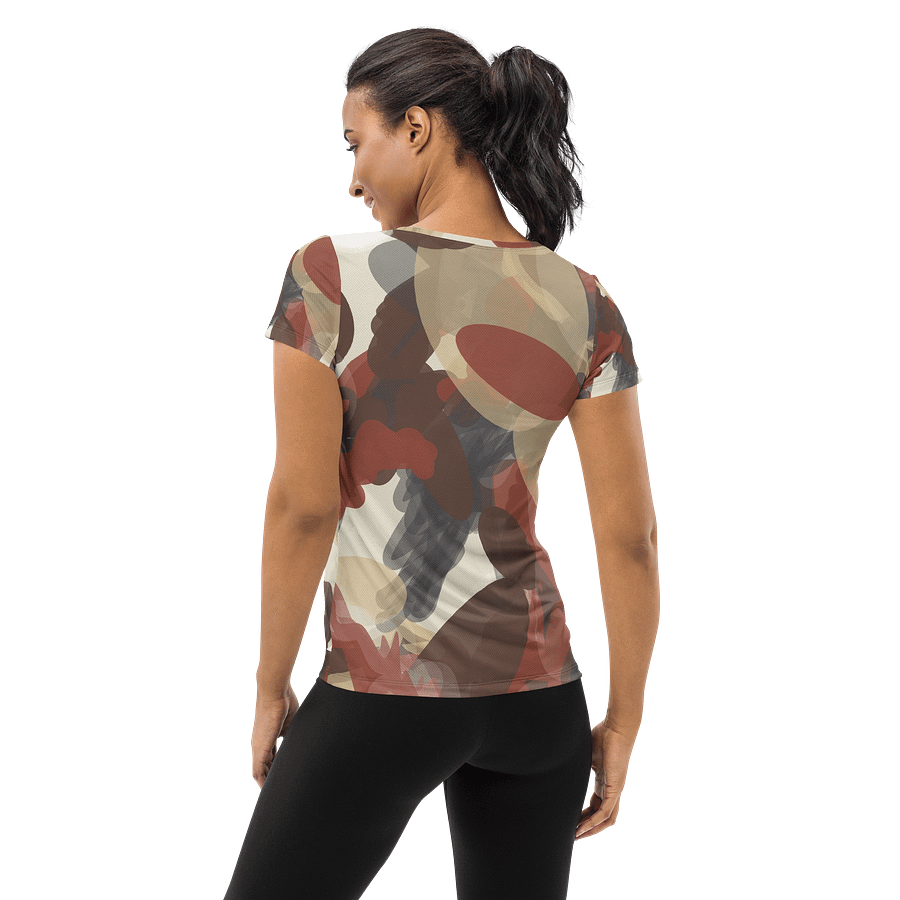 Earthy Elegance Women's Athletic T-Shirt product image (2)