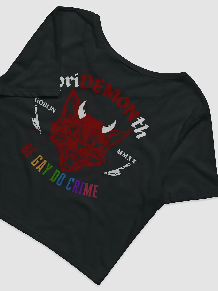 priDEMONth Crop Top {Dark} product image (7)