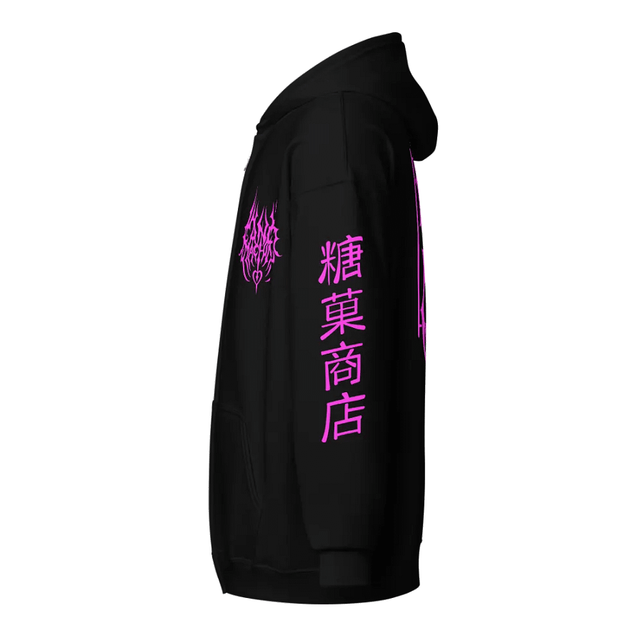 CandyMachine Zip Hoodie pink product image (3)