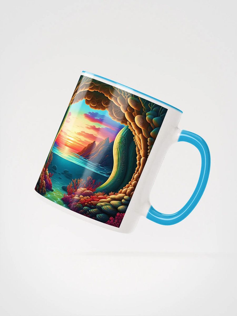Symmetrical Coral Serenity Mug product image (28)