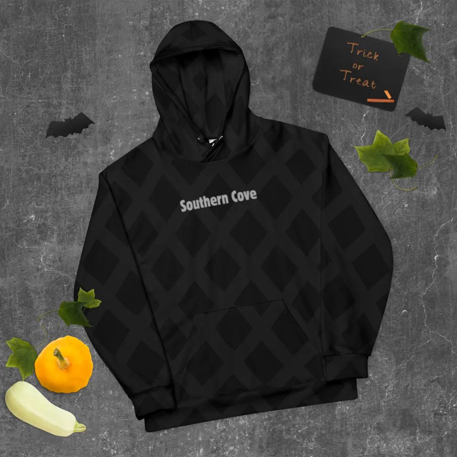 Black Southern Cove Checkered Hoodie product image (9)