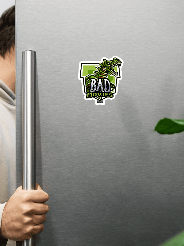 Modern Bad Movies Mech Logo Die-Cut Magnets product image (4)