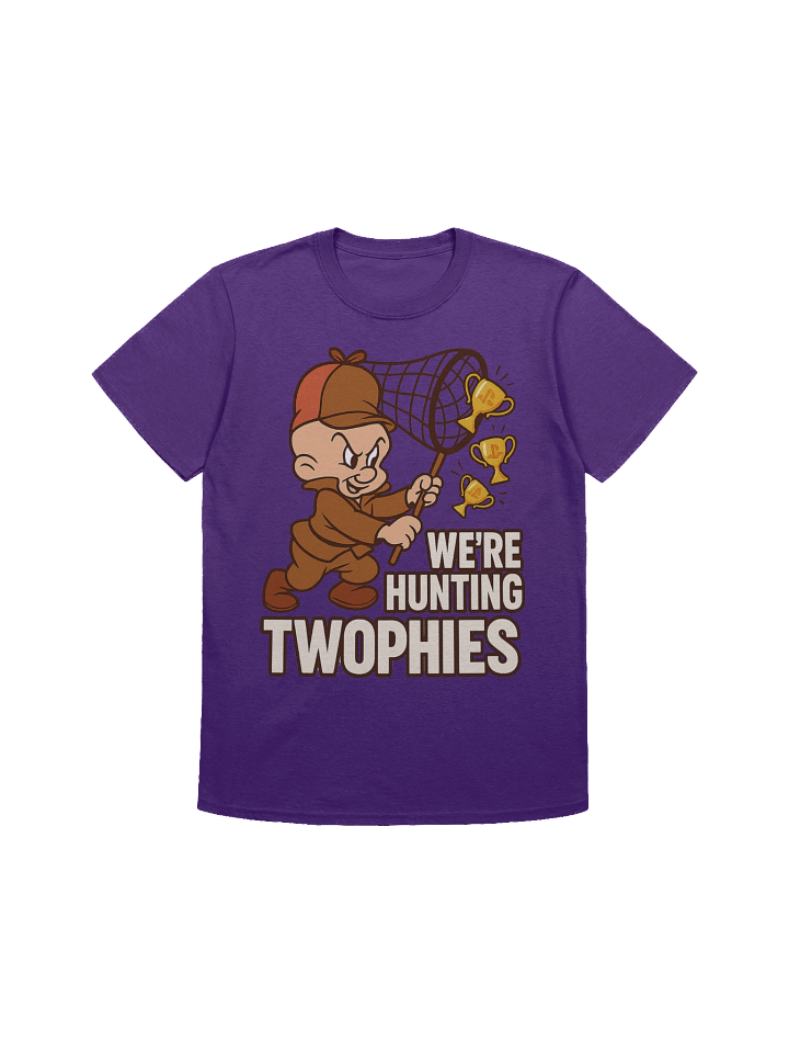 We’re Hunting Twophies – Funny Gamer Trophy Hunter T-Shirt product image (1)