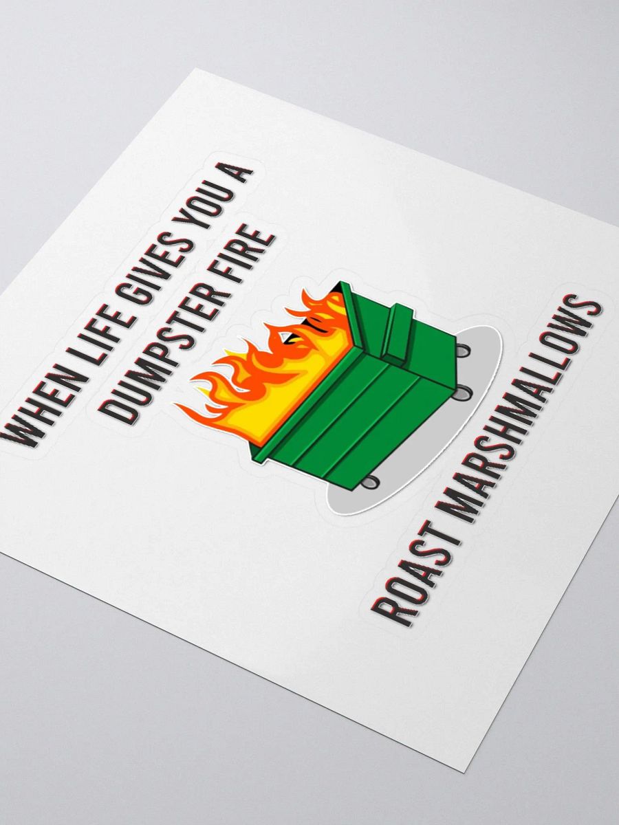 Dumpster Fire - Sticker product image (8)