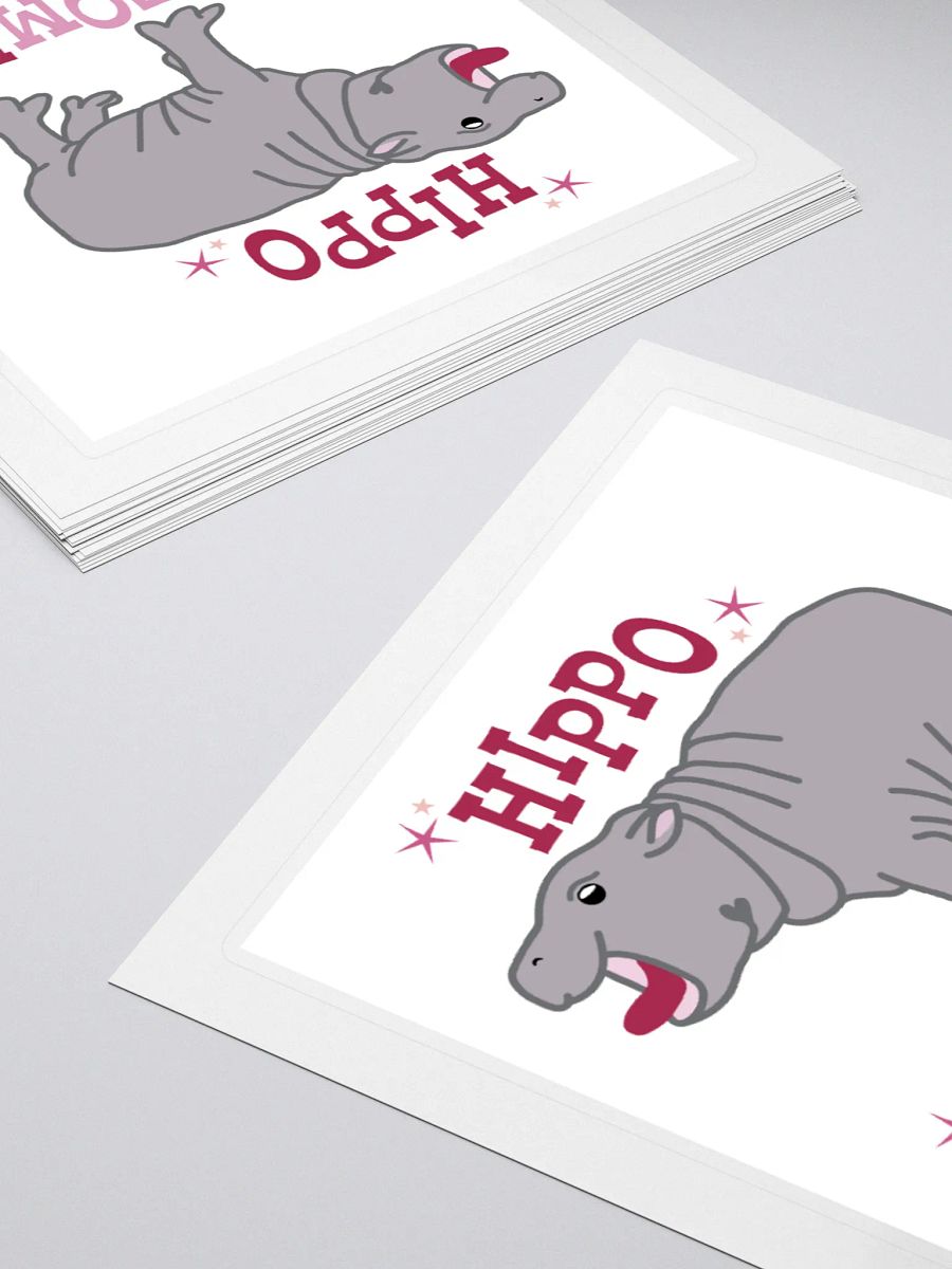 HippoBOTTOMus Sticker | Funny Gay Art product image (5)