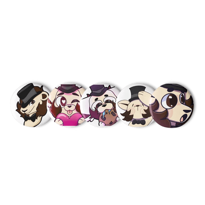 Mane Attraction Pin Set product image (1)
