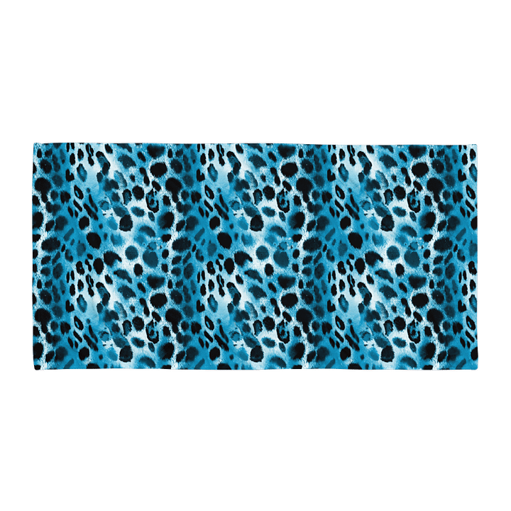 Blue Leopard Towel product image (1)