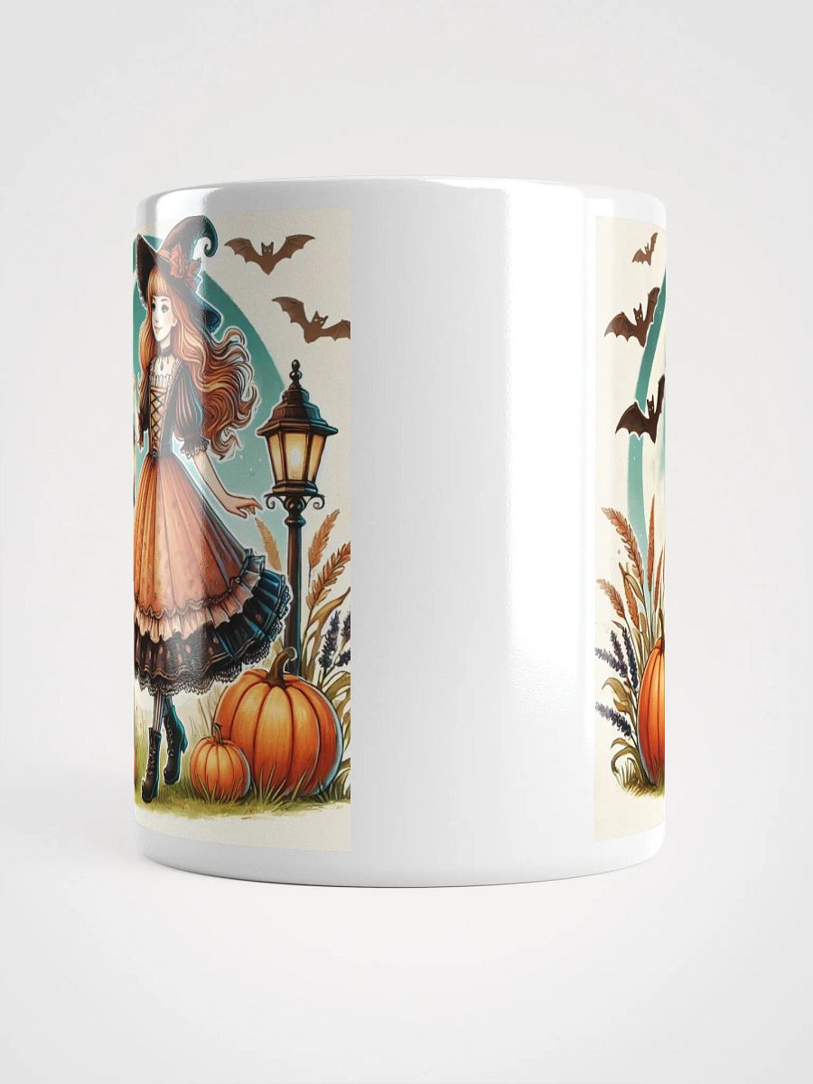 Witch Mug, Charming Witch Gifts, Gift for Her, Witchcraft Mug, Bats Mug, Pumpkin Mug, Gift for Halloween Lovers, Halloween Mug 11oz, 15oz, 20oz product image (5)