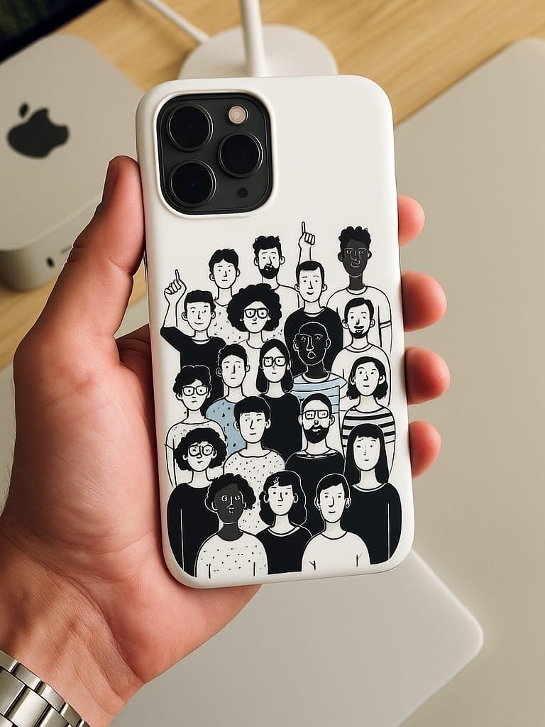 United in Style: The Diversity iPhone glossy Case product image (2)