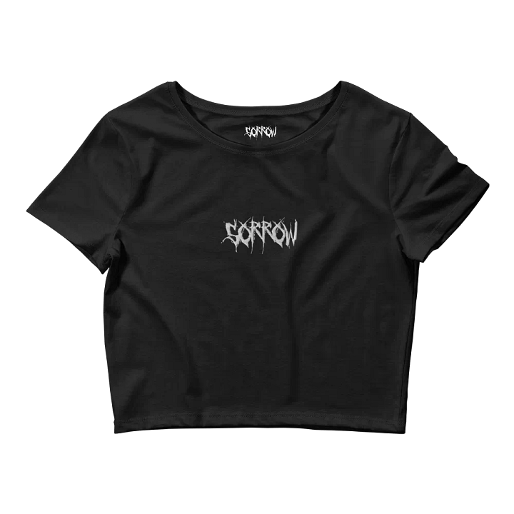 Sorrow Canvas Crop Top product image (1)