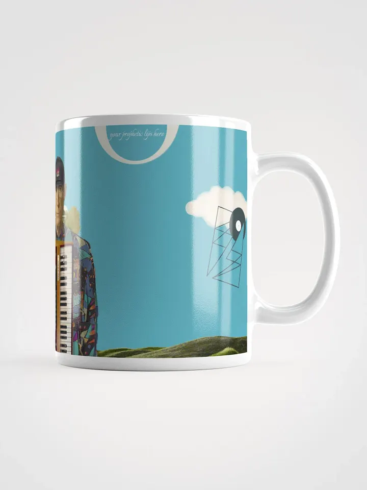 American Prophet by Frank Fonik (Sequential Prophet 5), Techno EDM Polyphonic Glossy Mug product image (2)