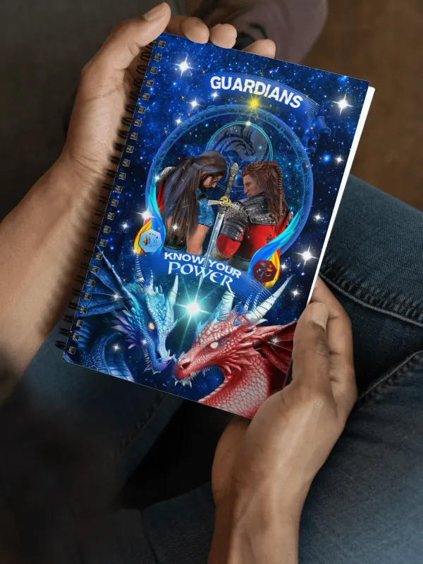 Guardians Know Your Power Spiral Notebook product image (1)