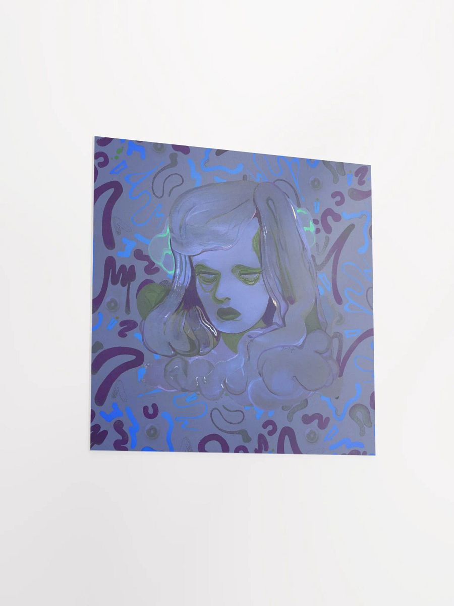 The Sea in Her Eyes Square Matte Print product image (11)