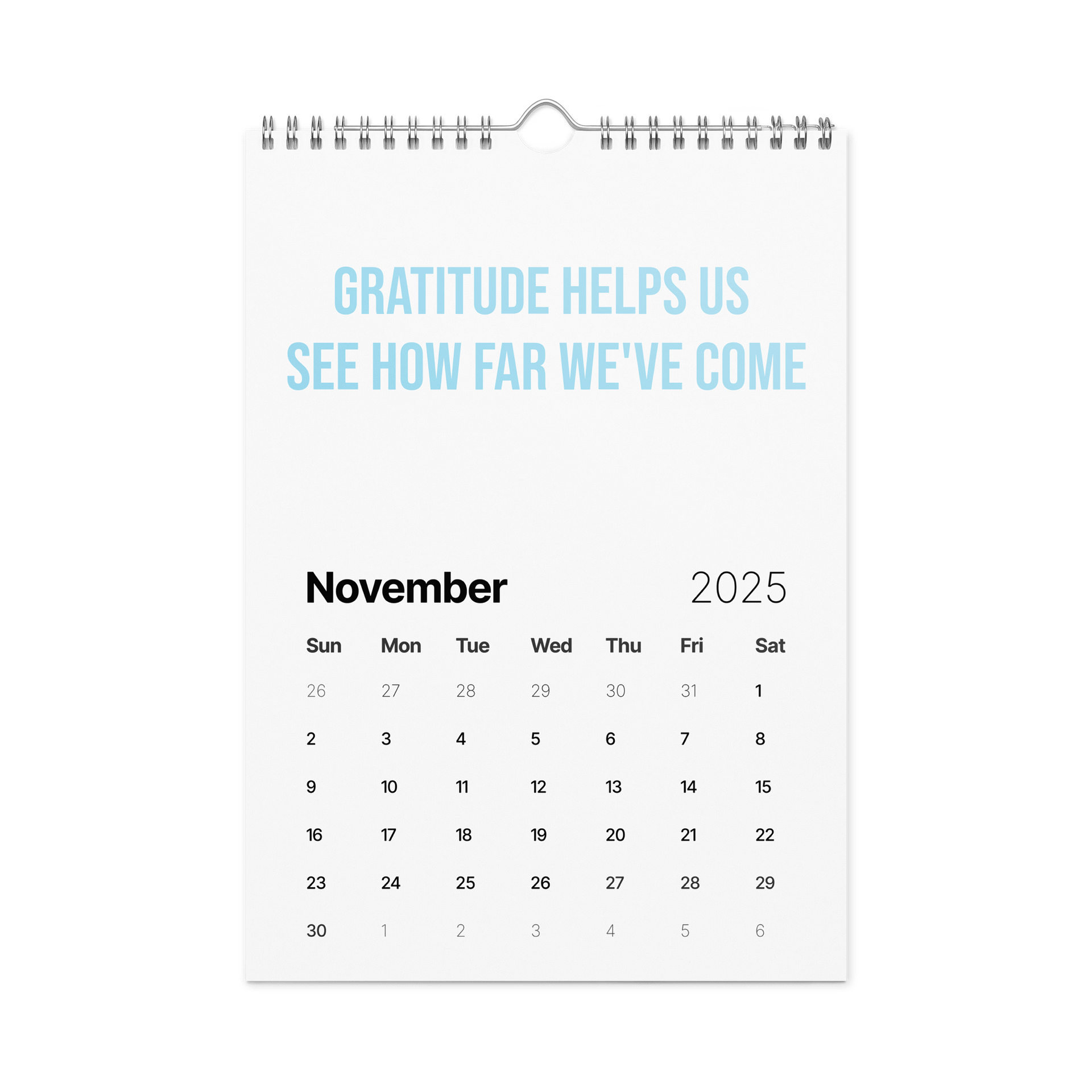 Beacon of Hope 2025 Wall Calendar: Be the Light product image (11)