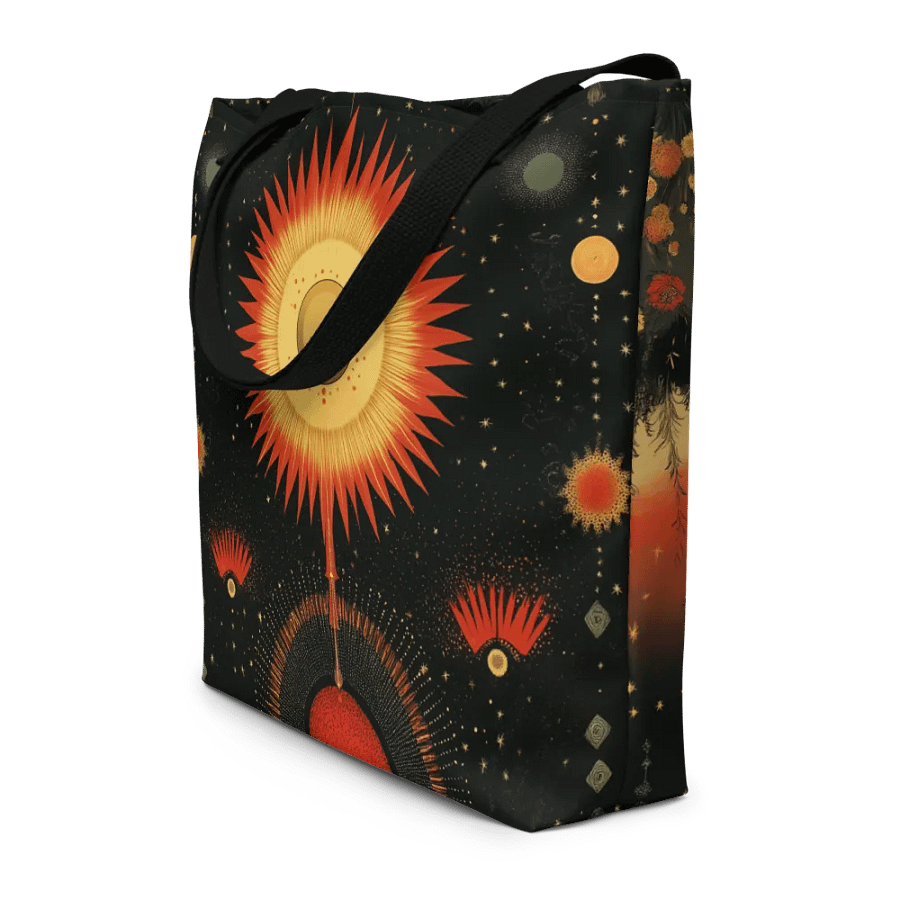 Sacred Patterns | All-Over Print Large Tote Bag w/ Pocket product image (8)