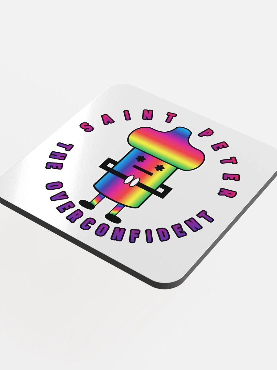 Saint Peter Glossed Cork Coaster product image (4)