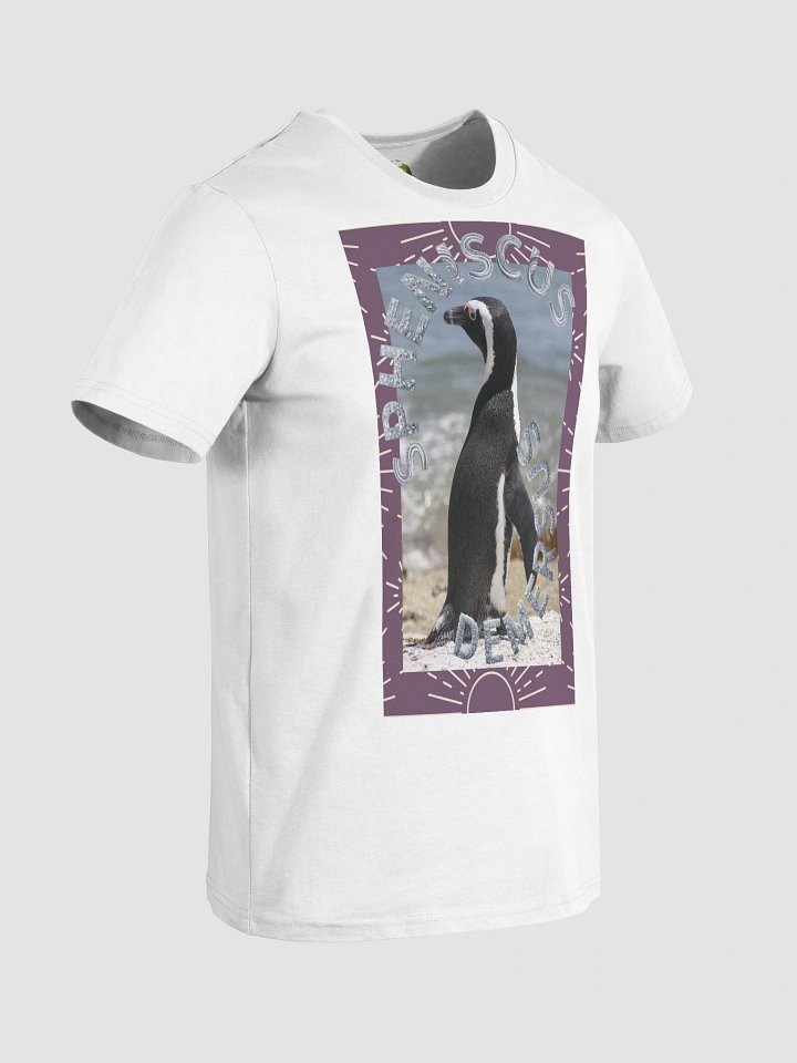African Penguin Organic Cotton T-shirt product image (2)