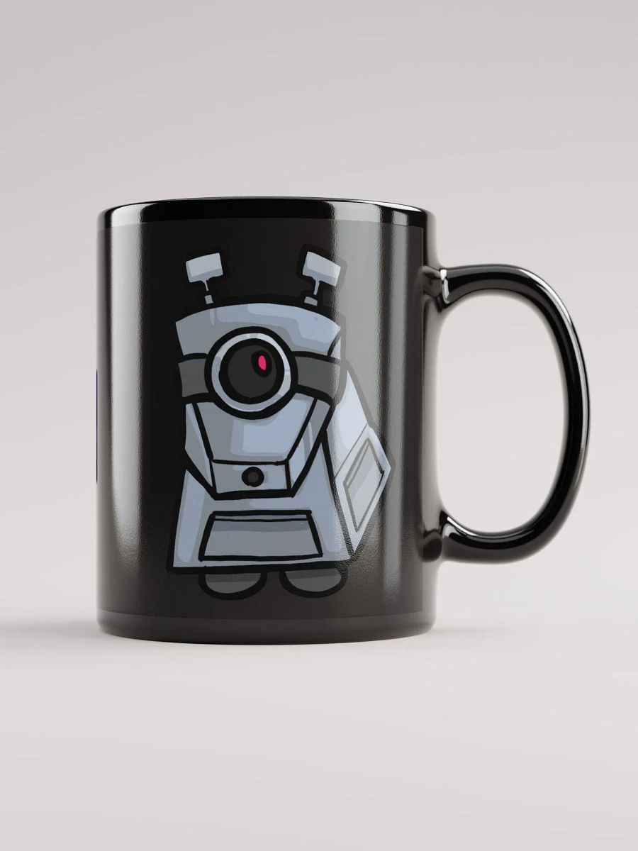 K9 Mini Who Black Glossy Mug product image (1)