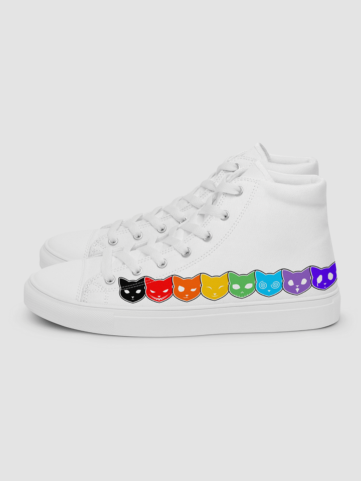 [Meowtingz] Women's High Top Canvas Shoes AOP AOP2003 product image (2)