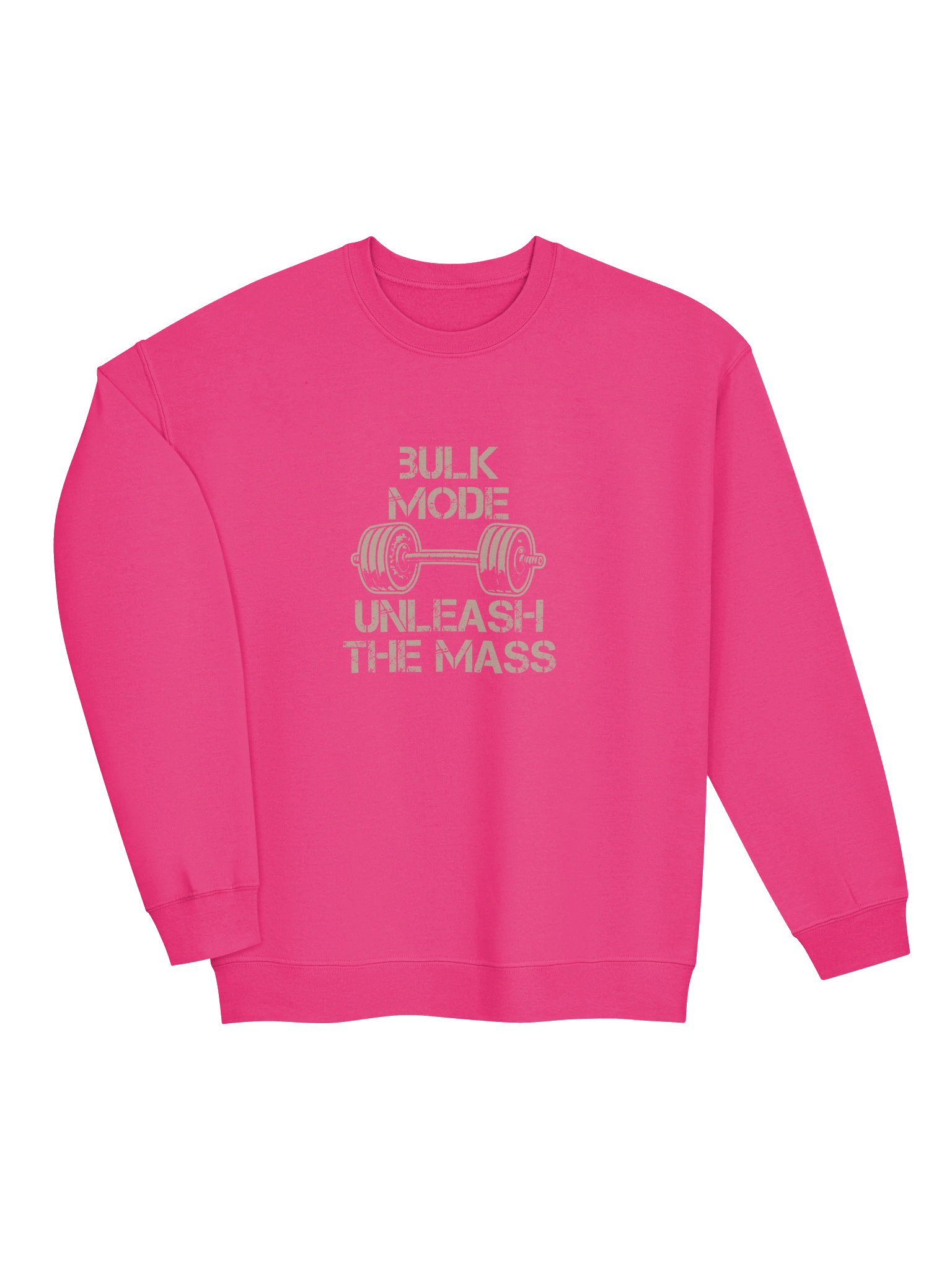 "Bulk Mode Unleash The Mass" Unisex Crew Neck product image (33)