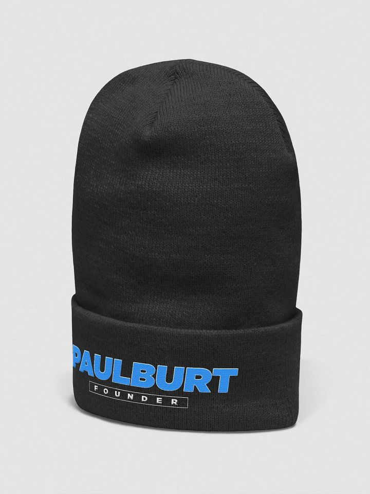 PaulBurt Founder Edition (Blue) - Embroidered Beanie product image (2)